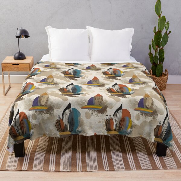 Artikelvorschau, Retro-geometrisches Muschelmuster entworfen und verkauft von Dream Garden.
