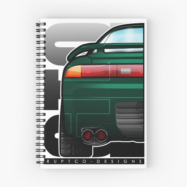 Item preview, Mitsubishi GTO 3000GT Green - note pad designed and sold by Ruptco-Designs.