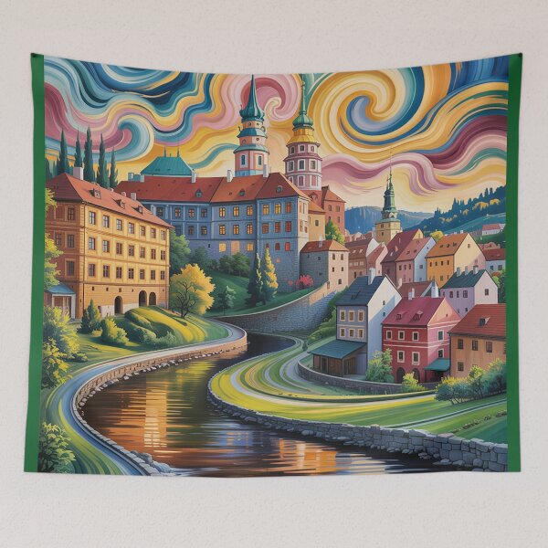 Item preview, Сastle of Český Krumlov. designed and sold by Lilashakti ⭐️ ⭐️ ⭐️ ⭐️ ⭐️.