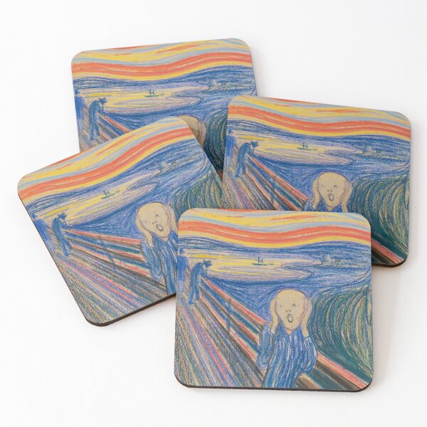 Item preview, The Scream Pastel (1895) | Edvard Munch designed and sold by Oliveirallan.