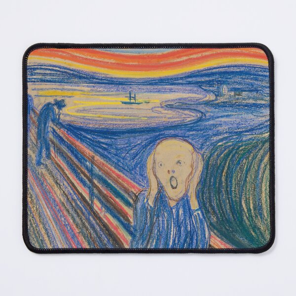 Item preview, The Scream Pastel (1895) | Edvard Munch designed and sold by Oliveirallan.