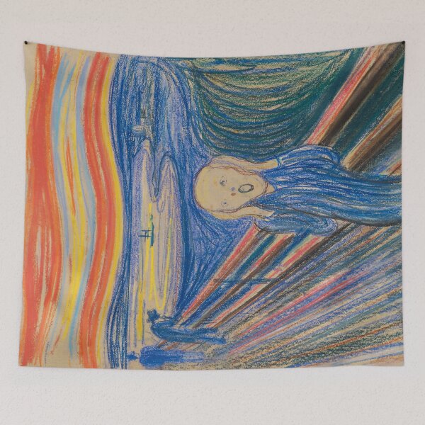 Item preview, The Scream Pastel (1895) | Edvard Munch designed and sold by Oliveirallan.