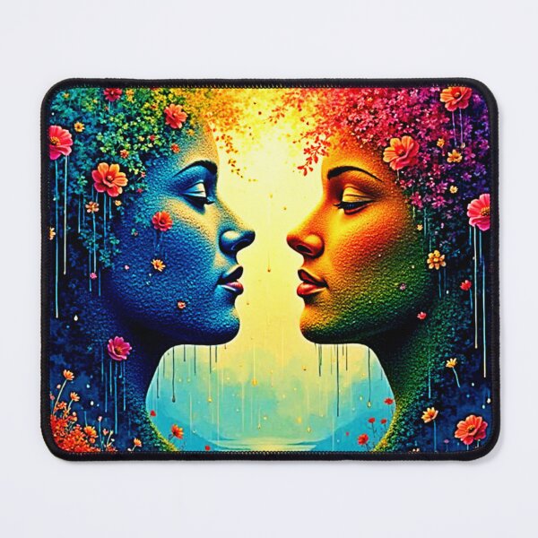 Item preview, Soulful Rainbow Connection Design designed and sold by Health And Fitness Posts e-Store.
