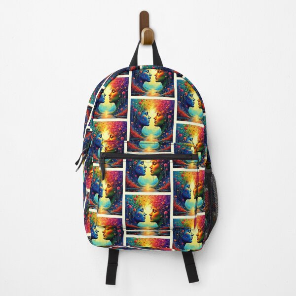 Item preview, Soulful Rainbow Connection Design designed and sold by Health And Fitness Posts e-Store.