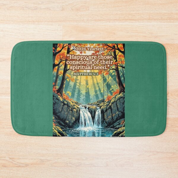 Item preview, 2026 Yeartext JW, Autumn Waterfall  designed and sold by IvaRenee.