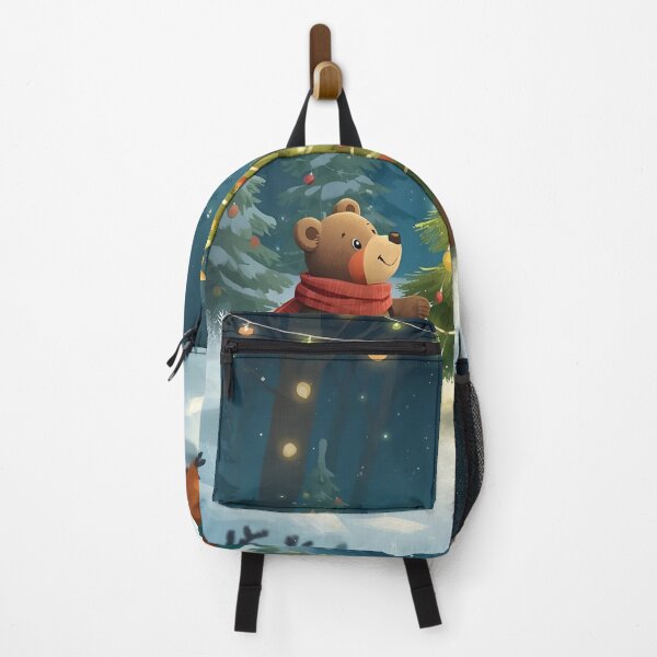 Item preview, Woodland Christmas Gathering Under the Stars designed and sold by WildlifeWhimsy.