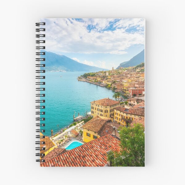 Item preview, Panoramic View of Limone sul Garda on Lake Garda designed and sold by Stefano Orazzini.
