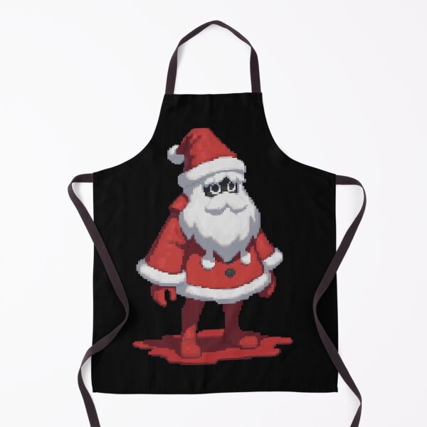 Item preview, Classic Santa Pixel – Retro Christmas Art designed and sold by UniqueArtsOnly.