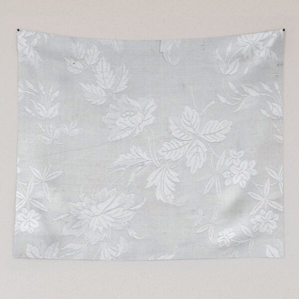 Item preview, Ivory Whispers – Vintage Silk Damask Revival  designed and sold by WheelieGdArt.