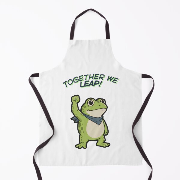 Item preview, Funny Protest Frog - Together We Leap designed and sold by GrafTeesLab.