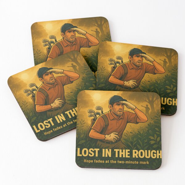 Item preview, Lost in the Rough – Hope Fades at the Two-Minute Mark designed and sold by OffsideMindset.