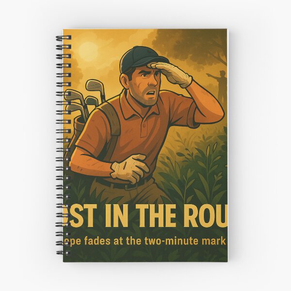 Item preview, Lost in the Rough – Hope Fades at the Two-Minute Mark designed and sold by OffsideMindset.
