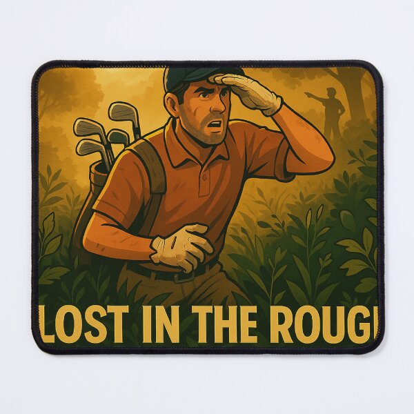Item preview, Lost in the Rough – Hope Fades at the Two-Minute Mark designed and sold by OffsideMindset.