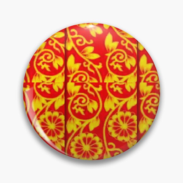 Item preview, Golden Chinese Pattern  designed and sold by 3triadstore.