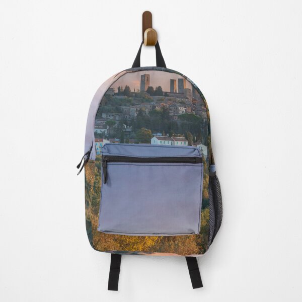 Item preview, Dawn Breaks Over San Gimignano Medieval Tower Skyline in Tuscany designed and sold by Stefano Orazzini.