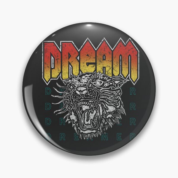 Item preview, Dream Big Retro Lion Graphic Design designed and sold by The secret storage room.