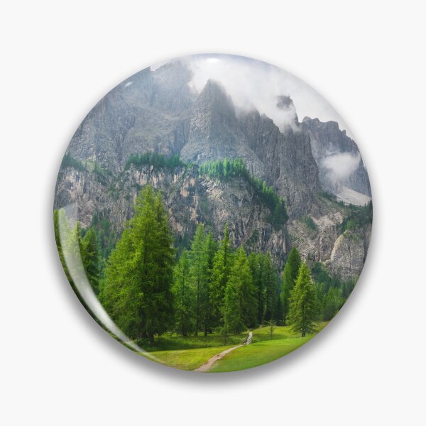 Item preview, Hiking trail to Pisciadu Falls in Colfosco with dramatic Dolomites backdrop, Italy designed and sold by Stefano Orazzini.