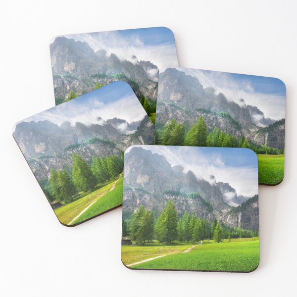Item preview, Hiking trail to Pisciadu Falls in Colfosco with dramatic Dolomites backdrop, Italy designed and sold by Stefano Orazzini.