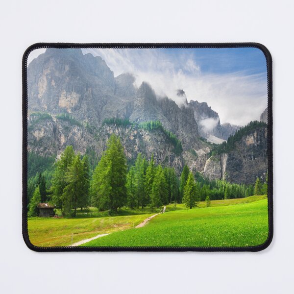 Item preview, Hiking trail to Pisciadu Falls in Colfosco with dramatic Dolomites backdrop, Italy designed and sold by Stefano Orazzini.