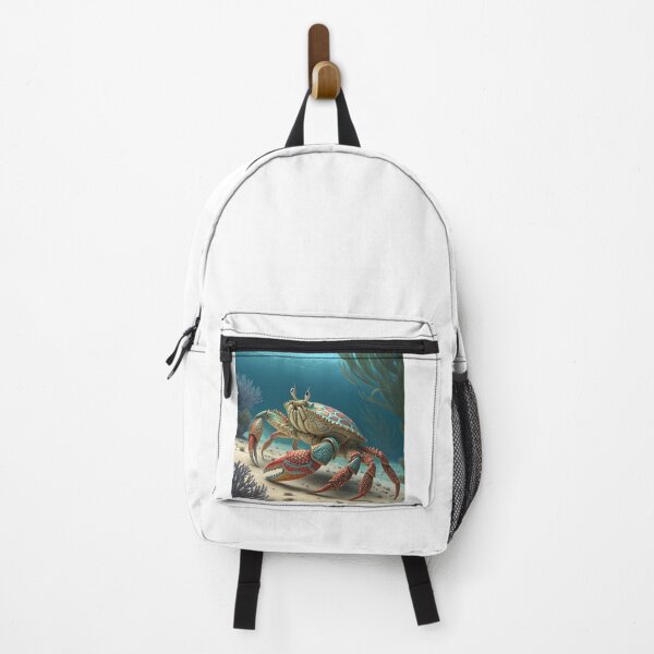Item preview, CRAB IN THE DEEP BLUE designed and sold by Fabrifrank.
