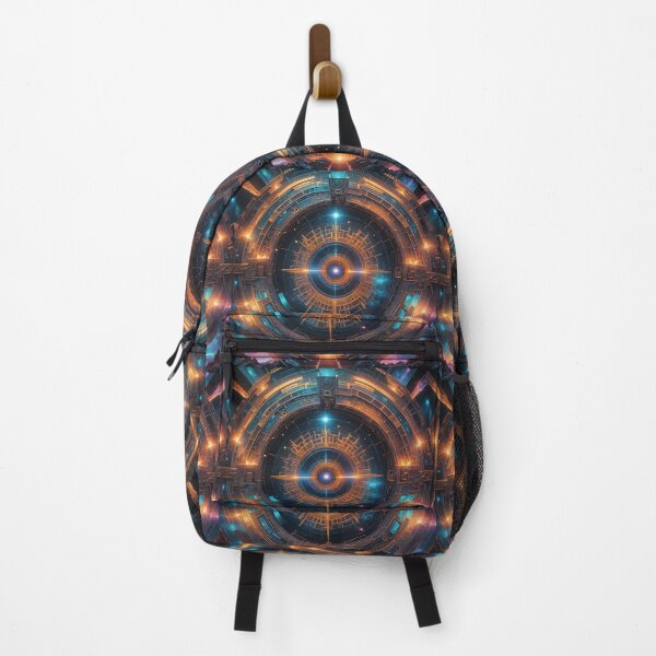 Item preview, Journey Through the Stargate – Sci-Fi Adventure Wall Art designed and sold by PawPrintedArt.