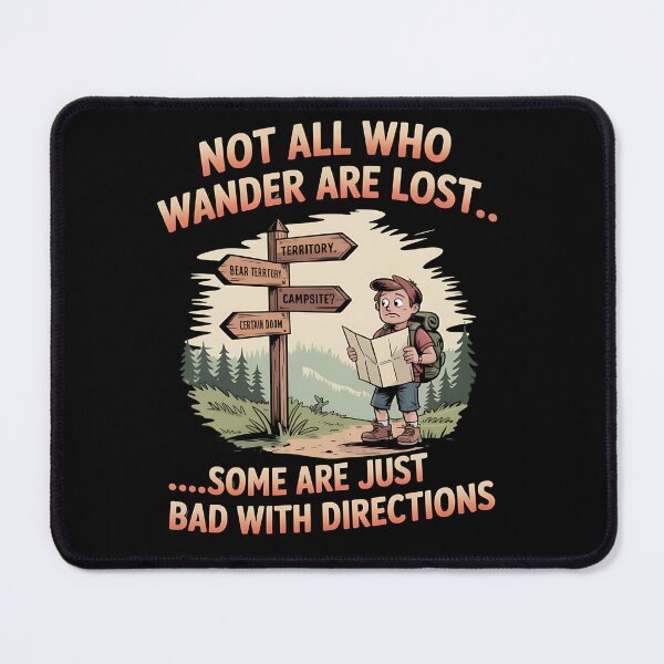Item preview, dark humor camping - sarcastic hiking - funny nature - introvert in the woods - existential outdoors - forest anxiety - awkward camper - moody wilderness - nature gone wrong - funny camping designed and sold by JansenGS.