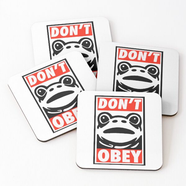 Item preview, NO KINGS - DON'T OBEY - PORTLAND FROGS designed and sold by ACME PROPAGANDAWORX.