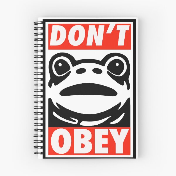 Item preview, NO KINGS - DON'T OBEY - PORTLAND FROGS designed and sold by ACME PROPAGANDAWORX.