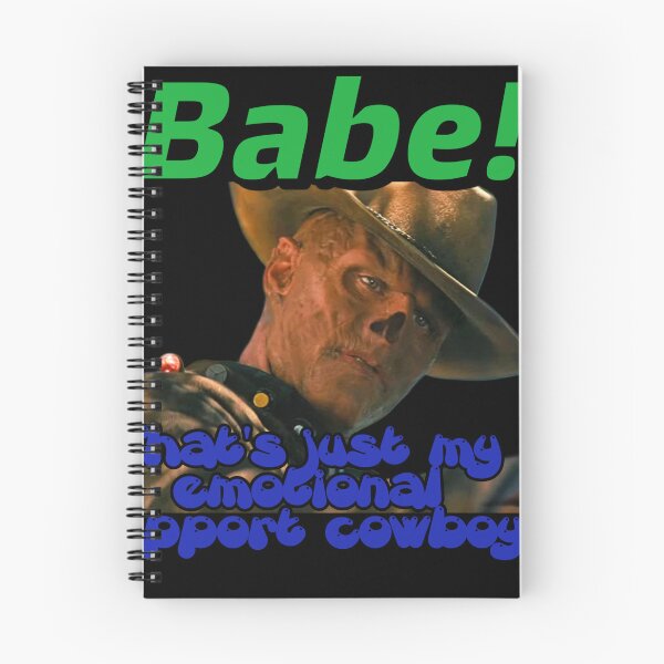 Item preview, Emotional Support Ghoul Cowboy designed and sold by MycaKnight.