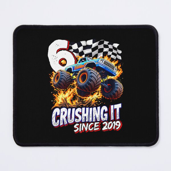 Item preview, Birthday Monster Truck 6 Year Old Boys 6Th Party Born 2019 designed and sold by MadalynKiehn.