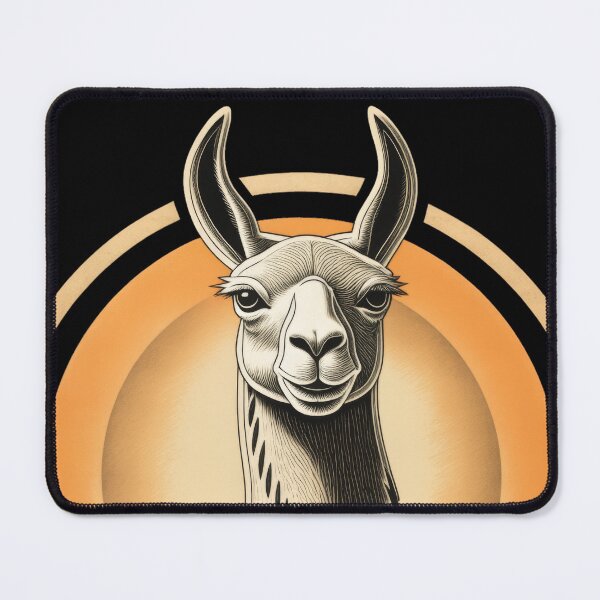 Item preview, Guanaco Llama designed and sold by AntiqueImages.