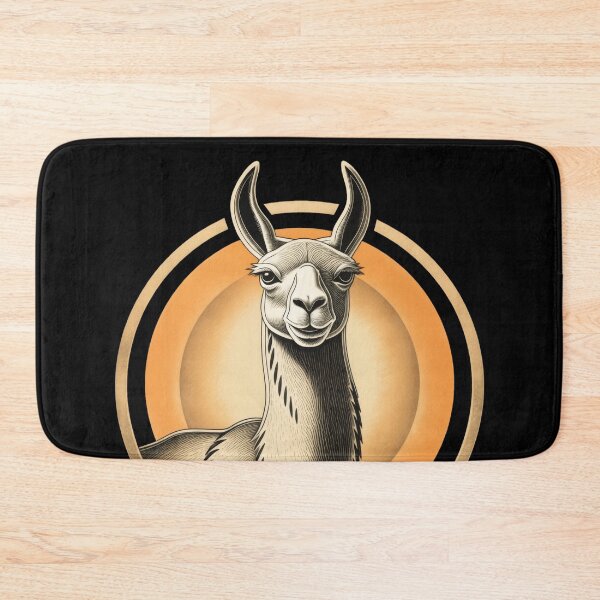 Item preview, Guanaco Llama designed and sold by AntiqueImages.