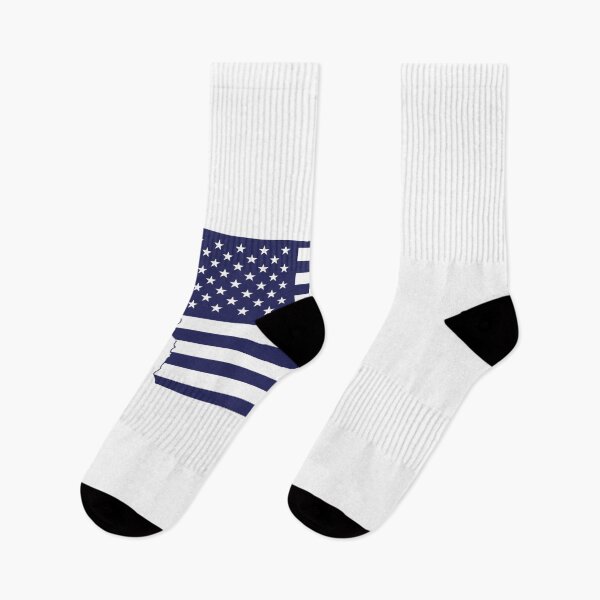 Item preview, Iowa USA Flag Silhouette – Stars and Stripes State Outline designed and sold by Paper Drip.