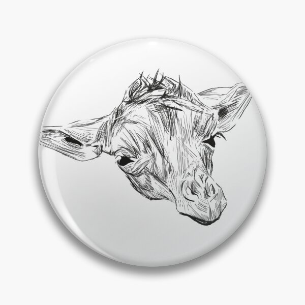 Item preview, Squinty Baby Giraffe designed and sold by Giraffes On Other Planets.