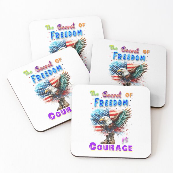Item preview, The Secret Of Freedom Is Courage designed and sold by bitcgiantcrab7.