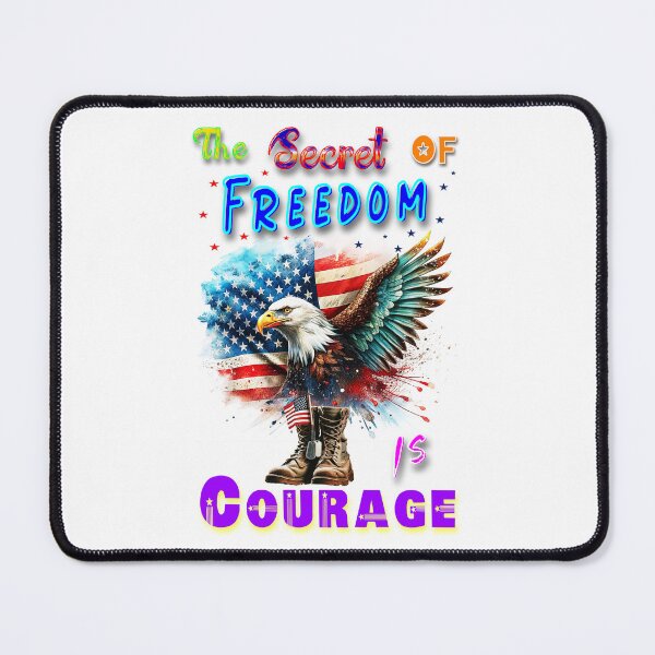 Item preview, The Secret Of Freedom Is Courage designed and sold by bitcgiantcrab7.