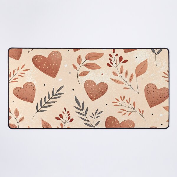 Artikelvorschau, Terracotta Cottagecore Herzen und Dinge entworfen und verkauft von Angela Santana Designs.