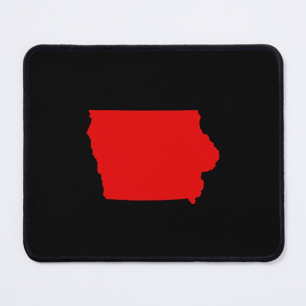 Item preview, Iowa Map Silhouette – Minimal Red designed and sold by Paper Drip.