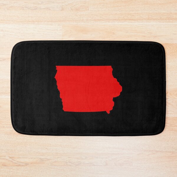 Item preview, Iowa Map Silhouette – Minimal Red designed and sold by Paper Drip.