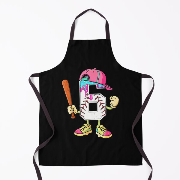 Item preview, Baseball 6Th Birthday Boy Ice Cream Drip 6 Year Old Birthday designed and sold by MadalynKiehn.