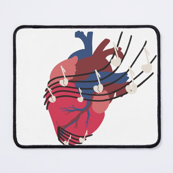 Item preview, Erika Harlacher “Heartstrings” heart design designed and sold by RiceNHoney.