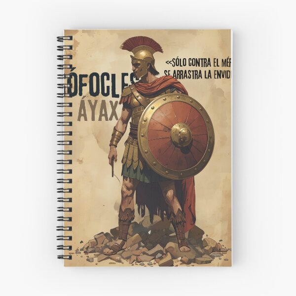 Item preview, 'Ajax', a tragedy by Sophocles (Spanish version) designed and sold by Filologica.