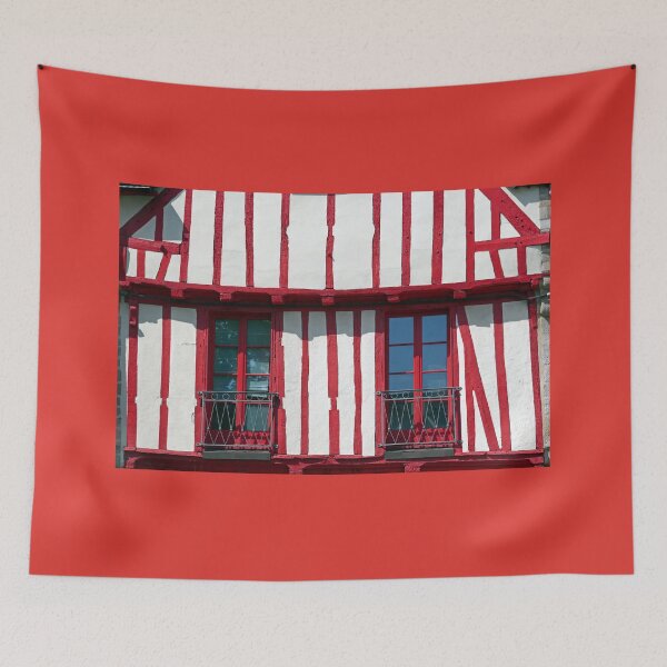 Item preview, Red half-timbered house, Vannes designed and sold by paulboizot.