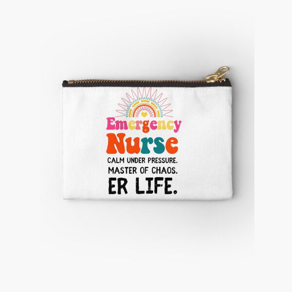 Item preview, Emergency Nurse Retro Groovy | Master of Chaos ER Life | ED Nurse Gift designed and sold by WHDProduction45.