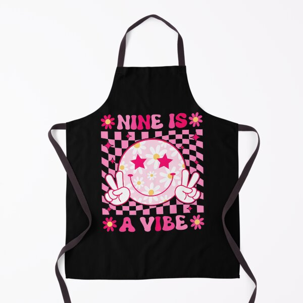 Item preview, Nine Is A Vibe Birthday Groovy 9 Year Old Girls 9Th Birthday designed and sold by MadalynKiehn.