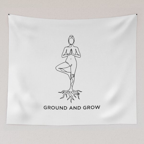 Item preview, Ground and Grow: Rooted in Balance and Mindfulness designed and sold by Cloud-Riders.