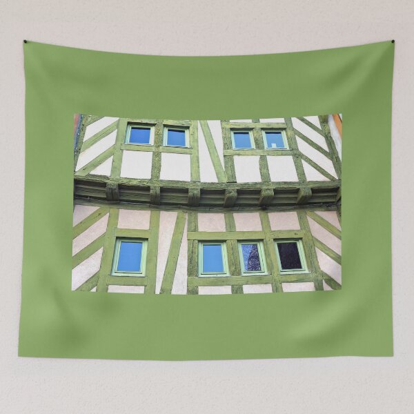 Item preview, Green half-timbered house, Vannes designed and sold by paulboizot.