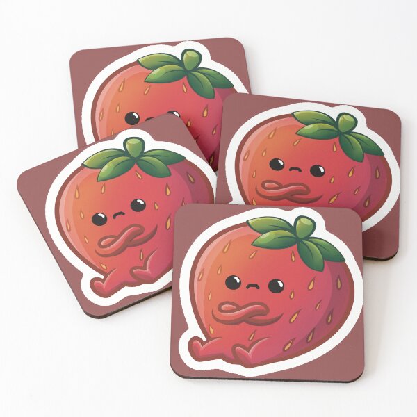 Item preview, Grumpy Strawberry  designed and sold by SiaLis.