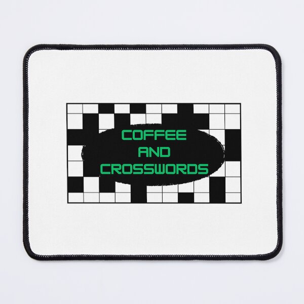 Item preview, coffee and crosswords designed and sold by Stellar Creations.