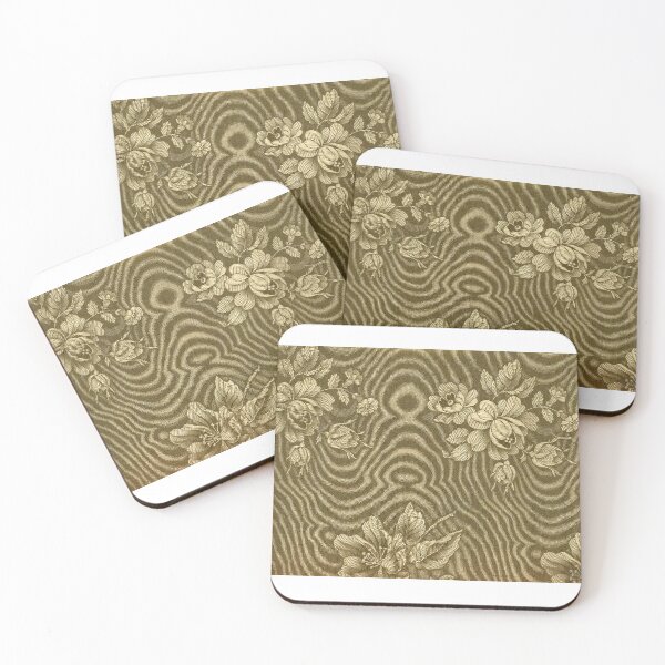 Item preview, Golden Ripple Damask – Baroque Silk Elegance designed and sold by WheelieGdArt.